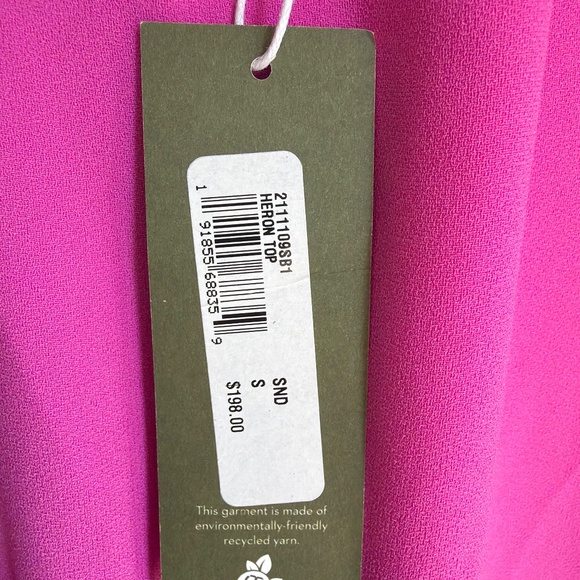 Trina Turk, Heron Top, Snapdragon Synthetic Blend, Size Sm - Picture 4 of 7